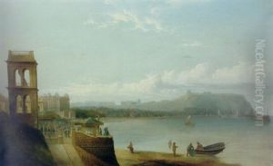 Scarborough Bay From The Promenade by Henry Redmore