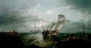 Sunset On The Humber by Henry Redmore