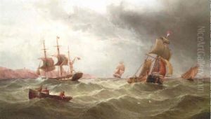 Shipping At The Mouth Of The Humber