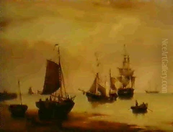 Shipping At Low Tide - view 1