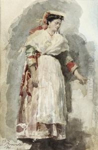 Italienne En Pied by Pierre Bonirote