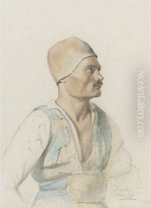 Study Of A Greek by Pierre Bonirote