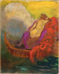 Femme A La Barque by Odilon Redon