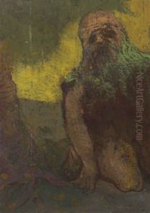 L'ermite by Odilon Redon