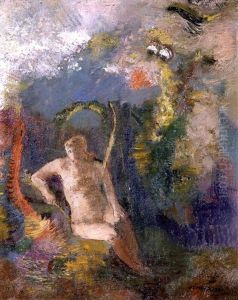 Eve Dans Un Paysage by Odilon Redon