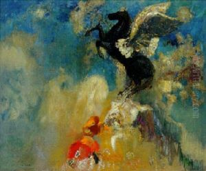 Le Pegase Noir by Odilon Redon