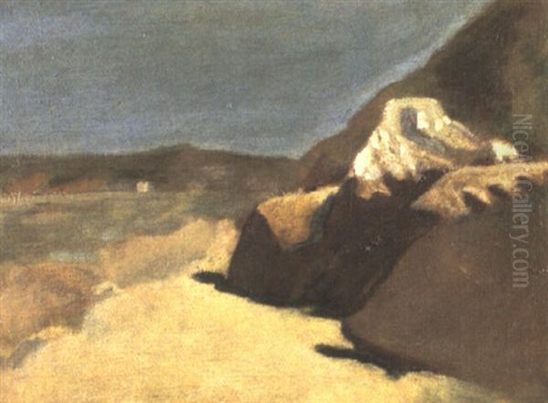 Rochers Sur Une Plage En Bretagne - view 1