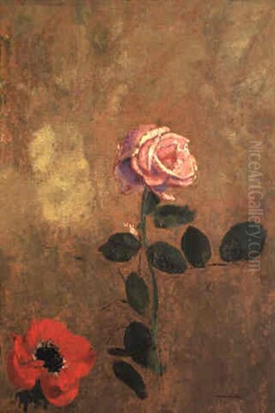 Rose Et Anemone - view 1