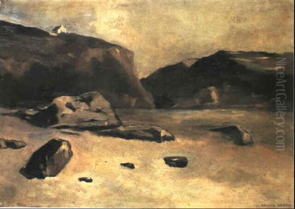 Rocher Sur La Plage - view 1