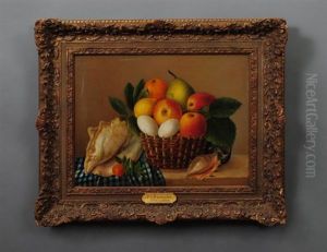 Still Life Of Fruit And Flowers by Pierre-Joseph Redoute