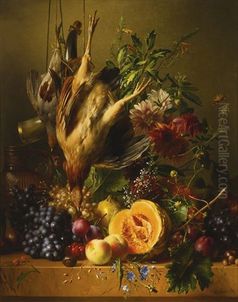Still Life With Game And Fruit - view 1
