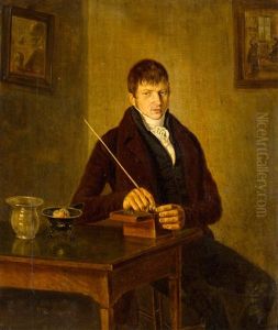 Portret Van Johannes Reekers (1790-1858) by Johannes Reekers