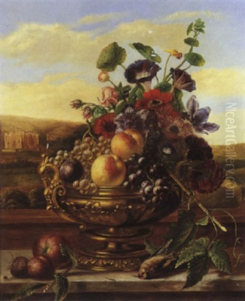 Coupe De Fruits Et De Fleurs - view 1