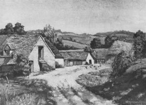 Farm Near Stroud by William Maxwell Reekie