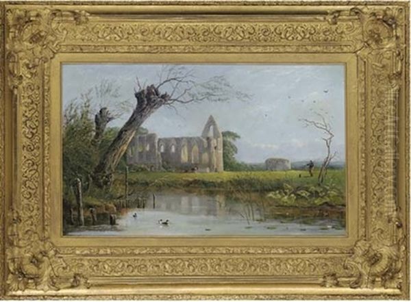 Contemplating The Ruins - view 1