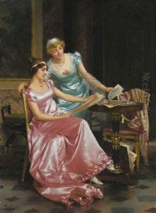 The Connoisseurs by Vittorio Reggianini