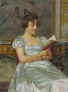 A Quiet Read by Vittorio Reggianini