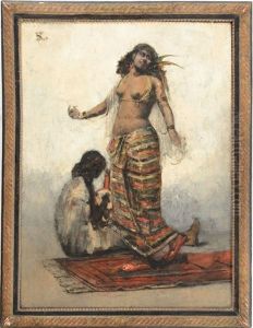 The Slave Girl by Regnault Henri