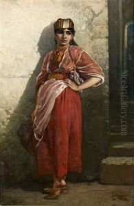 Jeune Femme by Regnault Henri