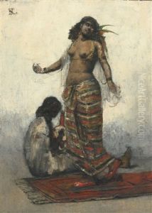 The Slave Girl by Regnault Henri