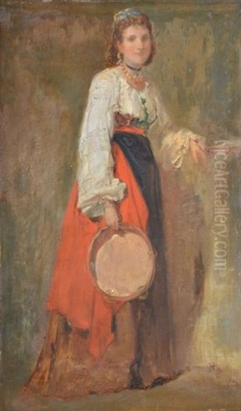 Italienne Au Tambourin, Rome - view 1