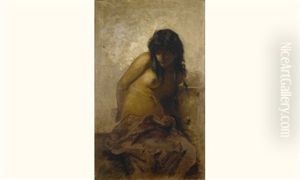 Buste De Femme by Regnault Henri