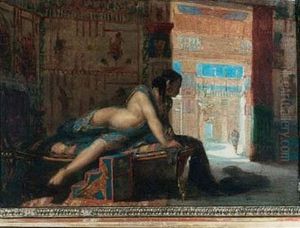 L'odalisque by Regnault Henri