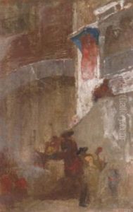 An Arab Street by Regnault Henri