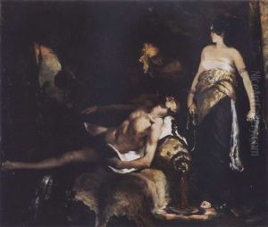 Judith Et Holopherne (study) by Regnault Henri