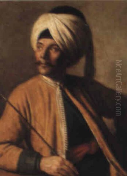 A Turkish Pipesmoker - view 1