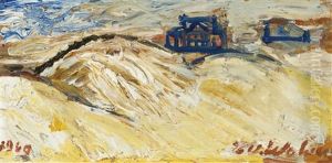 Dunes Et Plage by Henri-Victor Regnault