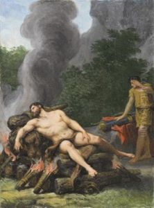 Scene Mythologique (+ Hercule Apres Avoir Tue Le Lion De Nemee; Pair)