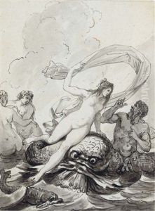 The Birth Of Venus by Jean-Baptiste Regnault