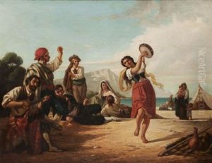 Campement Gitan by Antony Regnier