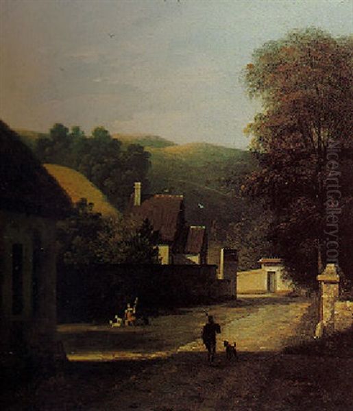 Approaching The Village - view 1