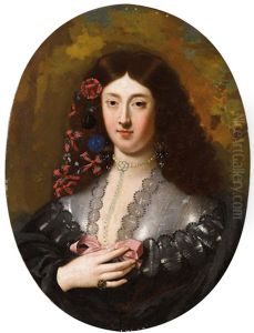 Damenbildnis by Nicolas Regnier