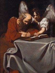 San Matteo E L'angelo by Nicolas Regnier