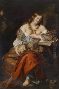 Die Heilige Maria Magdalena by Nicolas Regnier