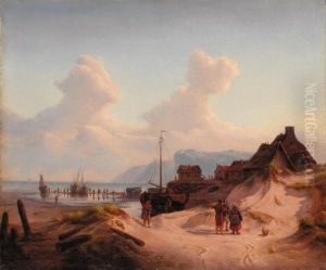 Coastal Scene by William Bonnar