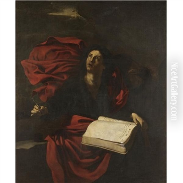 Saint John The Evangelist On The Island Of Patmos - view 1