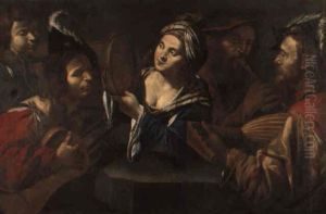 Musizierende Gesellschaft by Nicolas Regnier