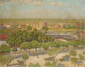 Vista De Madrid, Estacion Del Norte (madrid, North Station)