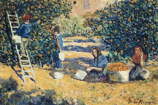 Orange Trees - view 1