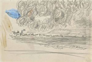 Nuages Sur La Mer by Pierre Bonnard