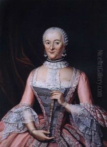 Portrait Einer Dame by Tiebout Regters
