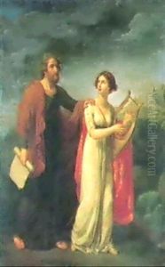 Omero E La Musa by Friedrich Rehberg
