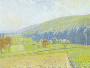 Udsigt Over Sommerlandskab by Julius Christian Rehder