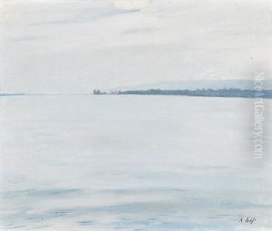 Preverenges. Etude Du Lac by Alfred Rehfous