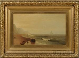 Coastal Seascape by Frank Knox Morton Rehn