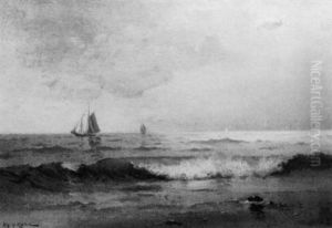 Monochrome Seascape by Frank Knox Morton Rehn